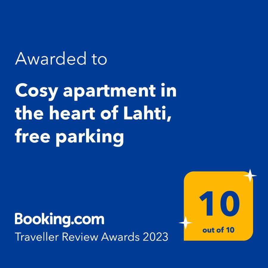Cosy Apartment In The Heart Of Lahti, Free Parking Eksteriør bilde